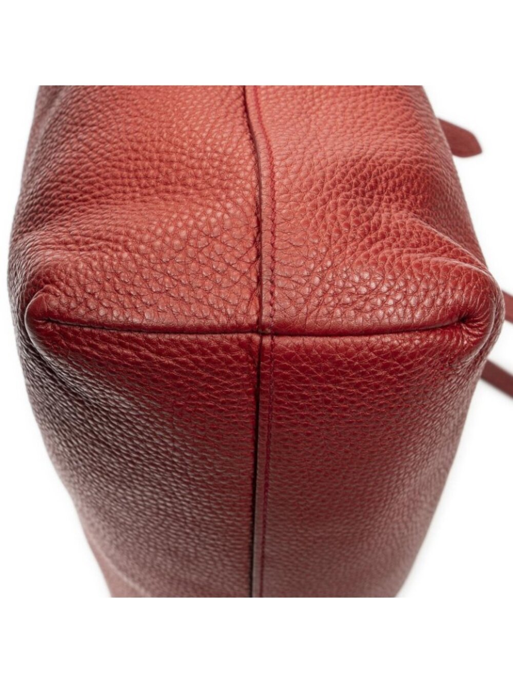 Prada Radio Pun Tote Red Vitello Daino - Picture 8 of 10